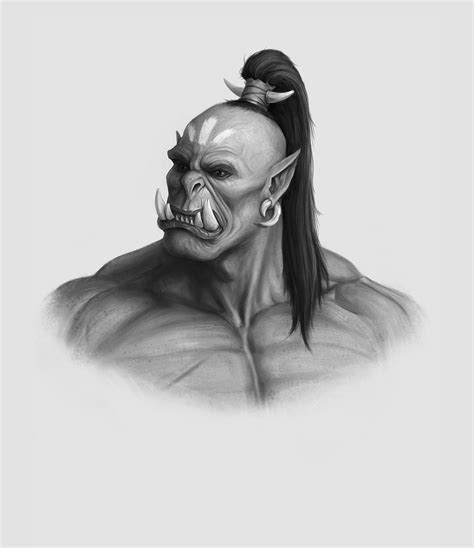 Orc Hairstyle Practice Ver6 By Switchpipi On Deviantart