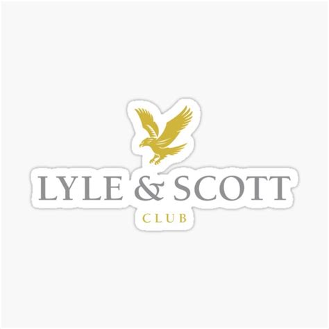 "lyle & scott club silver logo" Sticker for Sale by gagamerrie | Redbubble