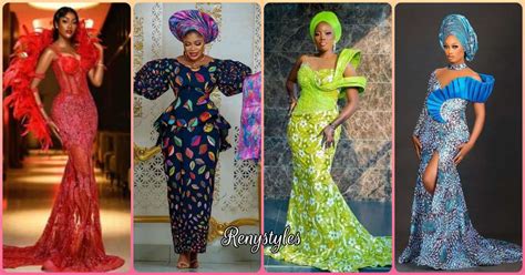 Christmas Party Aso Ebi Dress Styles For Reny Styles