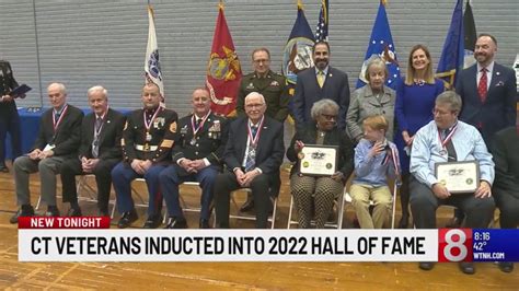 12 Inducted Into Connecticut Veterans Hall Of Fame