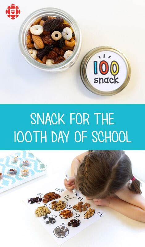 A Special Snack For The 100th Day Of School Food Cbc Parents