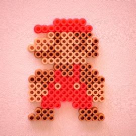 Mario 8-Bit Perler bead by FrajtoStudios on Newgrounds