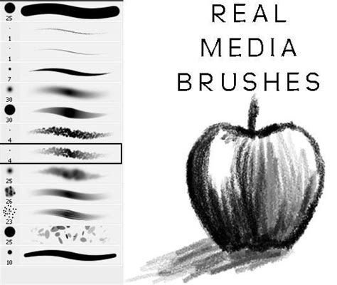 Pencil Brush Photoshop Collection | PSDDude