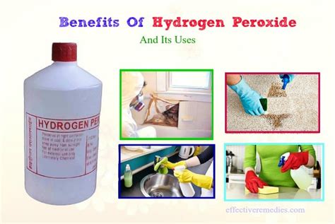 35 Benefits Of Hydrogen Peroxide On Health, Beauty, Household