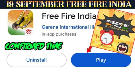 Aaj Free Fire India Kitne Baje Aayega Today 19 September Free Fire