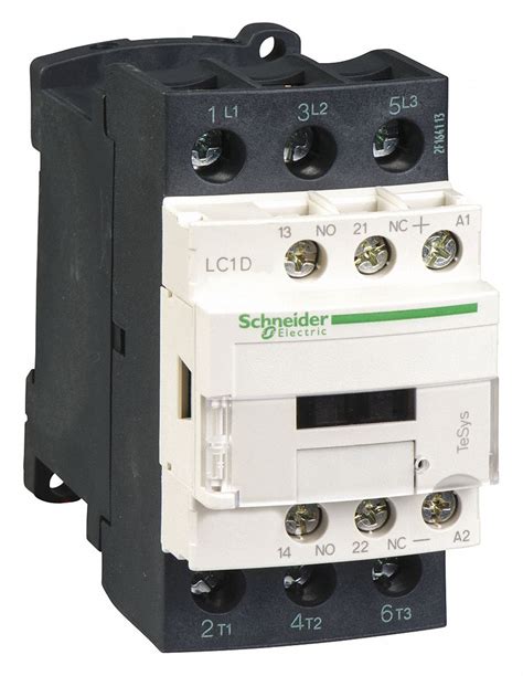 Schneider Electric 24v Dc Iec Magnetic Contactor No Of Poles 3