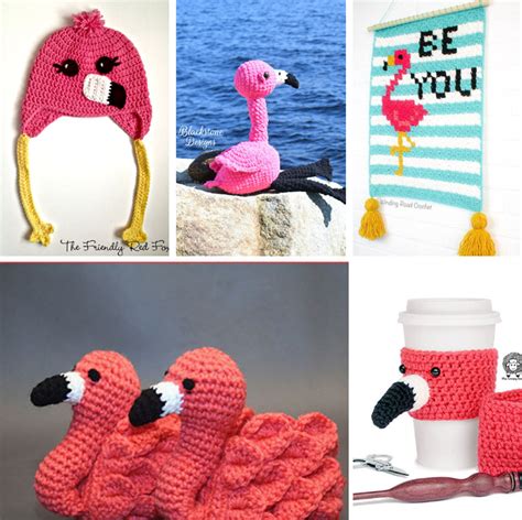 Free Flamingo Crochet Pattern Round Up The Loopy Lamb