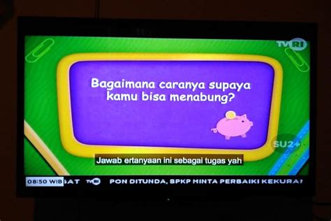 Jadwal Belajar Dari Rumah Lewat Tvri Hari Ini Minggu April