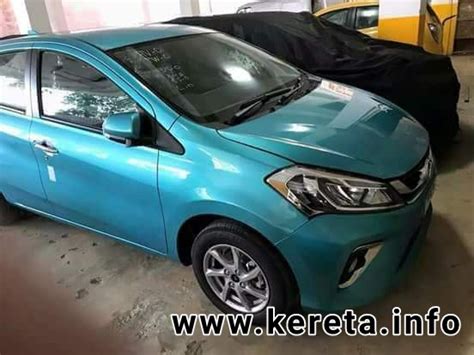 Warna Biru Myvi Baru Austin Pullman