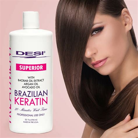 Brazilian Keratin Hair Relaxer Treatment W Baobab Argan Avocado Oil New Formula Ebay