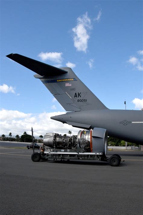 Th Ams Performs Rare En Route C Engine Change U S Air Force