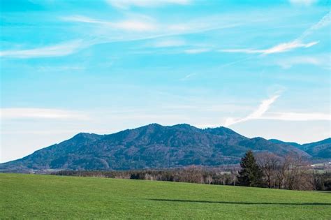 Premium Photo Idyllic Landscape In The Alps With Fresh Green Meadows