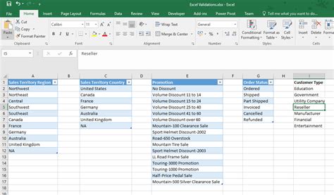 Excel Creating Drop Down Lists In Cells Ptr