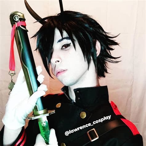 [self]my Yuichiro Hyakuya Demon red suit cosplay : r/OwarinoSeraph