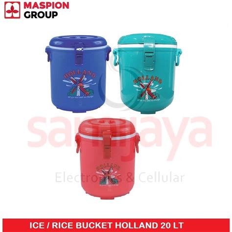 Jual TERMOS NASI TERMOS ES RICE BUCKET HOLLAND MASPION 20 LITER