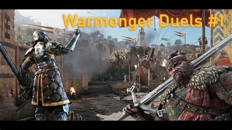 FOR HONOR Highlander RAGED After ONLY Heavy Spamming Warmonger Duels