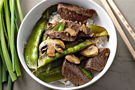 Asian Beef And Snow Peas Stir Fry For Two 25 Minutes • Zona Cooks