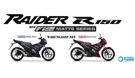 Suzuki Raider R Fi Alias Satria Versi Filipina Punya Warna Baru