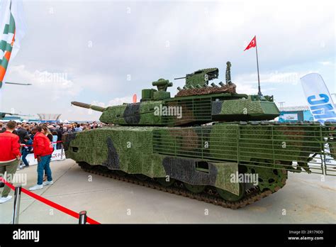 Altay Main Battle Tank Made By Bmc In Teknofest Istanbul Turkiye