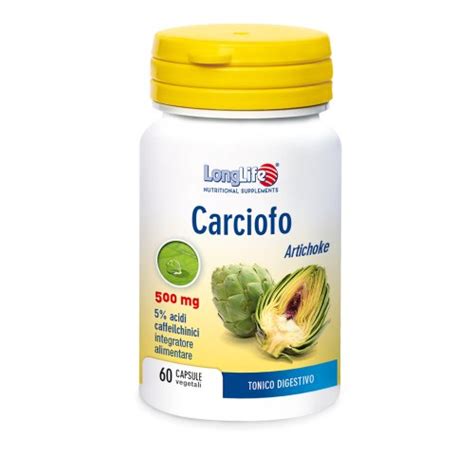 Carciofo Mg Longlife Capsule Vegetali Farmacia Loreto