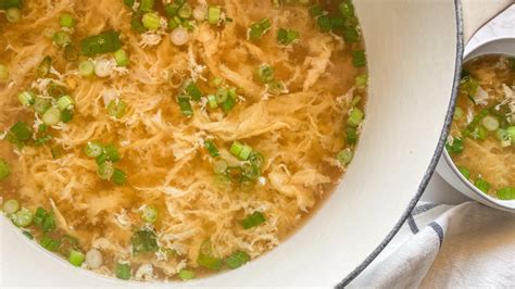 15 Minute Homemade Egg Drop Soup Recipe