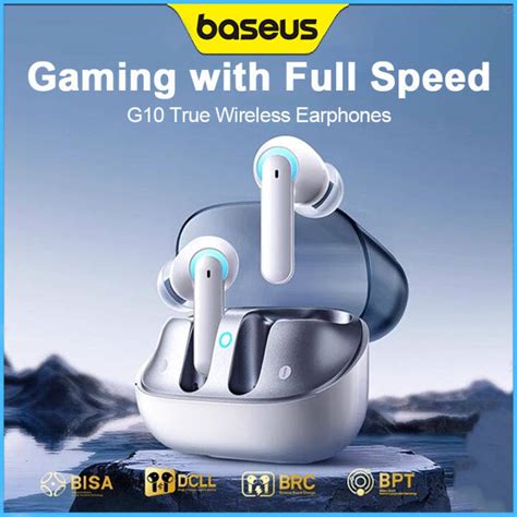 Baseus Aequr G Gaming Wireless Earphone Ms Low Latency A C Dual