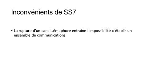 2 Le Cours La Signalisation Dans Les Réseaux Téléphoniques Architecture