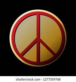 Peace Sign Stock Vector Royalty Free 441083446