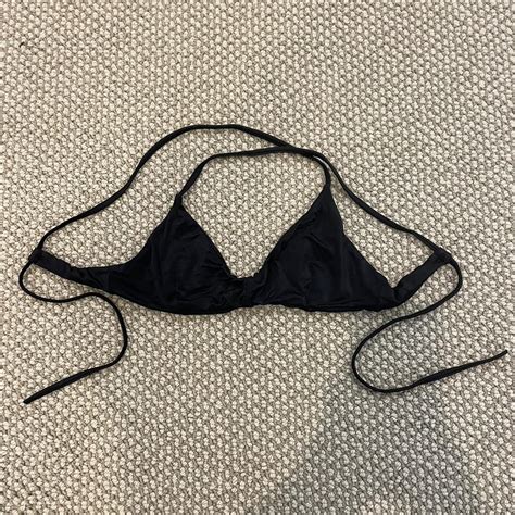 Rvca Women S Black Bikini And Tankini Tops Depop