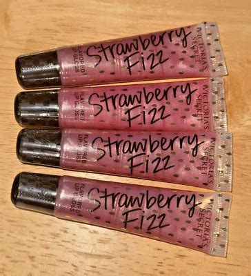 X Victoria Secret Strawberry Fizz T Flavored Lip Gloss New Sealed Ebay