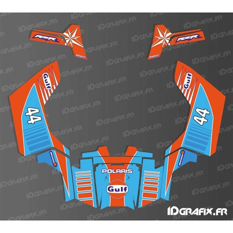 Kit Decoration Replica Orange Idgrafix Polaris Rzr S