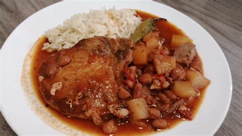 Receta De Frijoles Puercos Con Chuletas