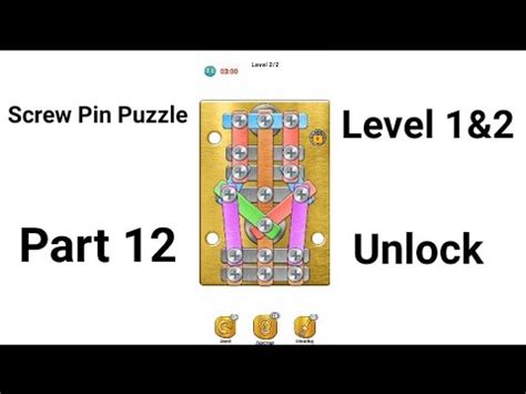 Screw Pin Puzzle Part 12 Level 1 2 SPP Gaming YouTube