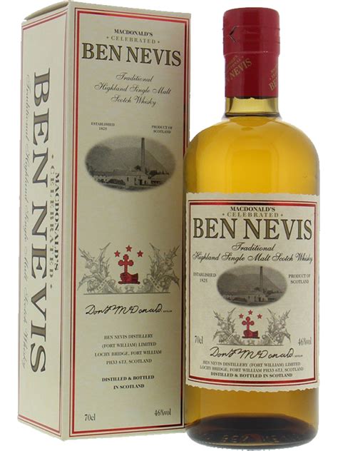 Ben Nevis MacDonald S Traditional Celebrated Highland Single Malt