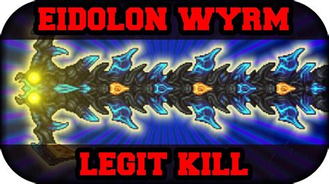 Terraria Calamity Adult Eidolon Wyrm Kill Teleport Strategy No Death