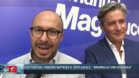 Election Day Faraone Battezza Il Voto Locale Brambilla Uno Scandalo