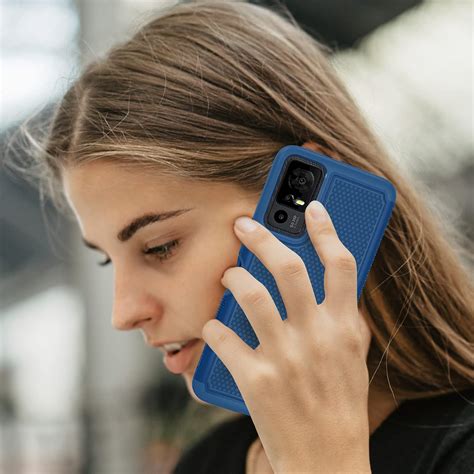 FNTCASE Funda para TCL 40 XE 5G Funda de teléfono con textura mate de