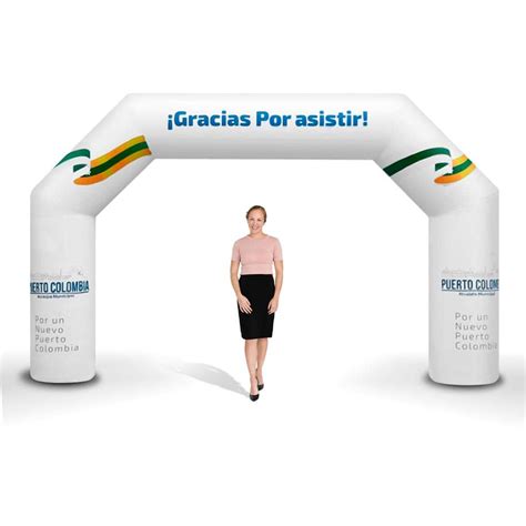 Inflable Arco Sencillo C2 Portapendones Barranquilla