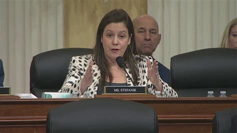 Stefanik Grills Fbi Director Wray Over Counterintelligence