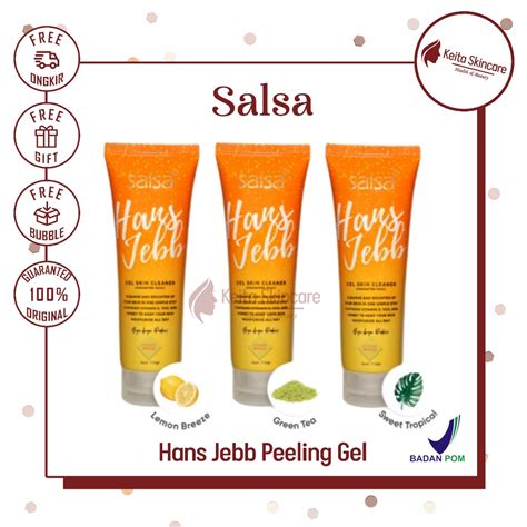 Jual SALSA Hans Jebb Peeling Gel Perontok Daki Dan Ketiak Hitam