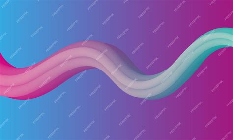 Premium Vector Abstract Gradient Fluid Shapes Background 3d Colorful