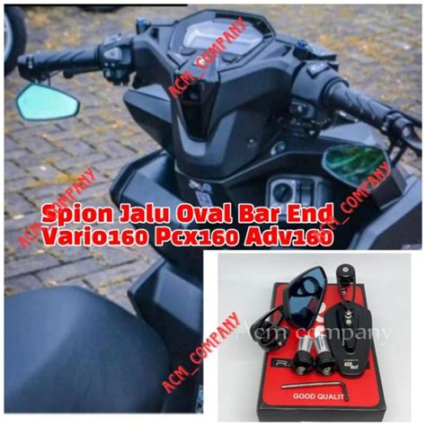 Jual Spion Jalu Oval Cnc Bar End Vario160 Pcx160 Adv160 Di Seller Tdr