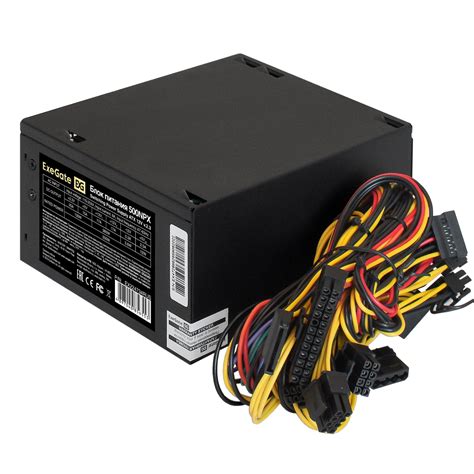 Блок питания 500W ExeGate 500NPX