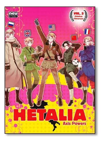 Hetalia Axis Power Volume 03 De Hidekaz Himaruya Editora Newpop Em