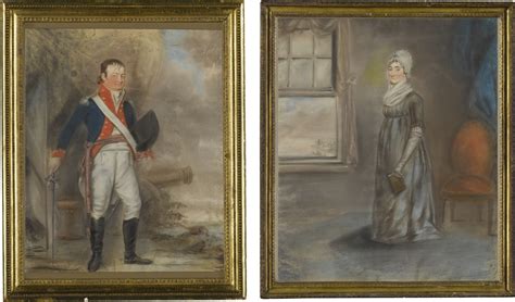 American School, 18th Century | PAIR OF PORTRAITS: REVOLUTIONARY WAR ...