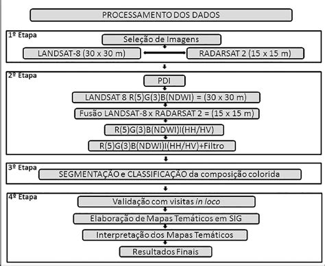 Etapas Metodológicas E Técnicas Empregadas No Processamento Dos Dados