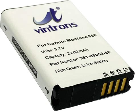 Amazon Vi Vintrons Battery For Garmin Montana Montana