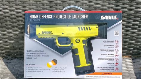 The Sabre Pepper Projectile Launcher First Impressions And Testing