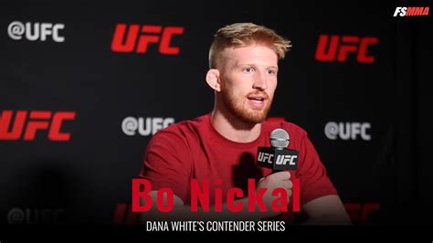 Dwcs Week 3 Bo Nickal Full Post Fight Interview Youtube