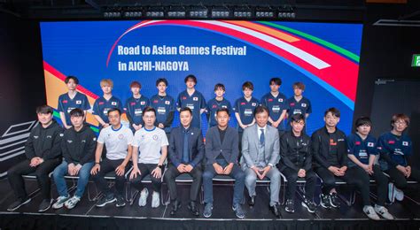 「第19回アジア競技大会」のeスポーツ日本代表内定選手をお披露目。イベント“road To Asian Games Festival”の開催